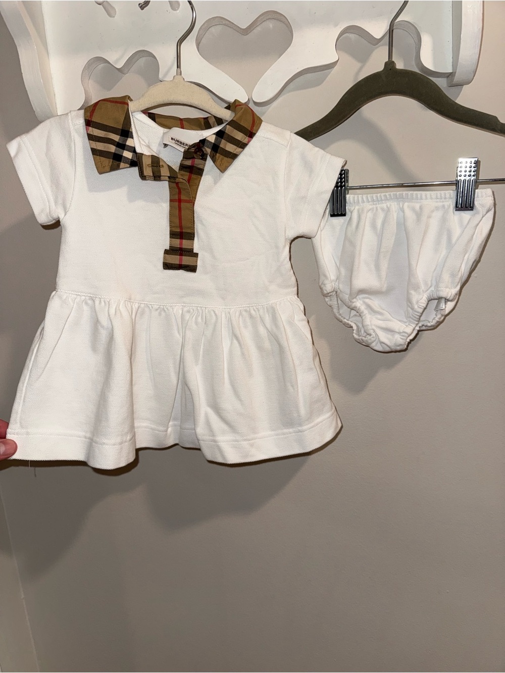 Burberry Baby Dress Set